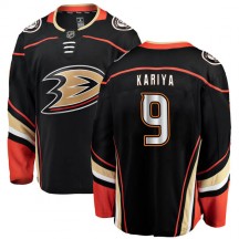 Men's Fanatics Branded Anaheim Ducks Paul Kariya Black Home Jersey - Authentic