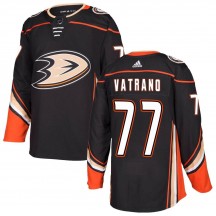 Men's Adidas Anaheim Ducks Frank Vatrano Black Home Jersey - Authentic