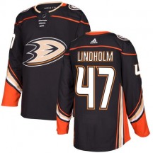 Youth Adidas Anaheim Ducks Hampus Lindholm Black Home Jersey - Authentic