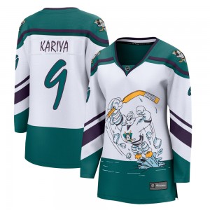 Women's Fanatics Branded Anaheim Ducks Paul Kariya White 2020/21 Special Edition Jersey - Breakaway