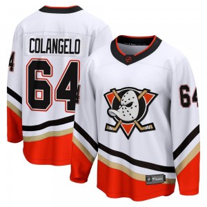 Men's Fanatics Branded Anaheim Ducks Sam Colangelo White Special Edition 2.0 Jersey - Breakaway