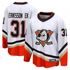 Men's Fanatics Branded Anaheim Ducks Olle Eriksson Ek White Special Edition 2.0 Jersey - Breakaway