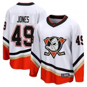 Men's Fanatics Branded Anaheim Ducks Max Jones White Special Edition 2.0 Jersey - Breakaway