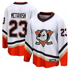 Youth Fanatics Branded Anaheim Ducks Mason McTavish White Special Edition 2.0 Jersey - Breakaway