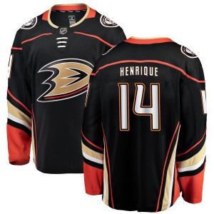 Men's Fanatics Branded Anaheim Ducks Adam Henrique Black Home Jersey - Authentic