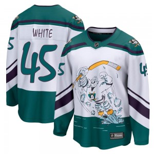 Youth Fanatics Branded Anaheim Ducks Colton White White 2020/21 Special Edition Jersey - Breakaway