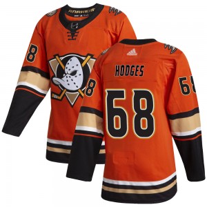 Youth Adidas Anaheim Ducks Tom Hodges Orange Alternate Jersey - Authentic
