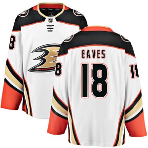 Youth Fanatics Branded Anaheim Ducks Patrick Eaves White Away Jersey - Authentic