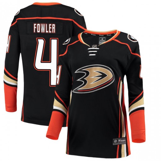 Women's Fanatics Branded Anaheim Ducks Cam Fowler Black Home Jersey - Authentic