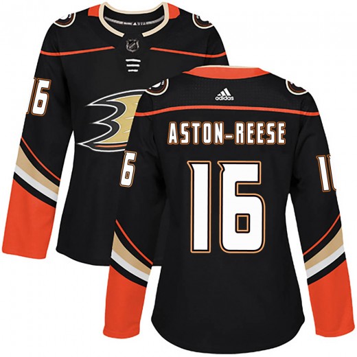 Women's Adidas Anaheim Ducks Zach Aston-Reese Black Home Jersey - Authentic