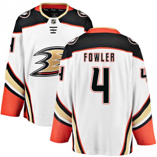 Men's Fanatics Branded Anaheim Ducks Cam Fowler White Away Jersey - Authentic