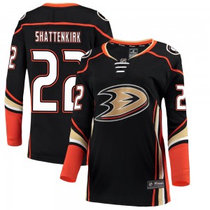 Women's Fanatics Branded Anaheim Ducks Kevin Shattenkirk Black Home Jersey - Breakaway