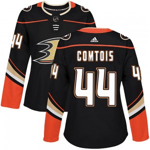 Women's Adidas Anaheim Ducks Max Comtois Black Home Jersey - Authentic