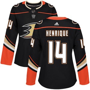Women's Adidas Anaheim Ducks Adam Henrique Black Home Jersey - Authentic