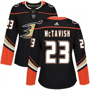 Women's Adidas Anaheim Ducks Mason McTavish Black Home Jersey - Authentic
