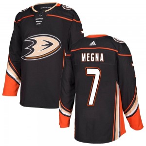 Youth Adidas Anaheim Ducks Jayson Megna Black Home Jersey - Authentic