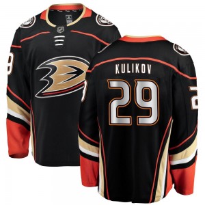 Youth Fanatics Branded Anaheim Ducks Dmitry Kulikov Black Home Jersey - Breakaway