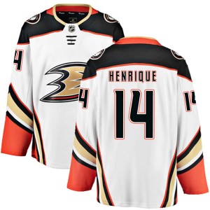Youth Fanatics Branded Anaheim Ducks Adam Henrique White Away Jersey - Authentic