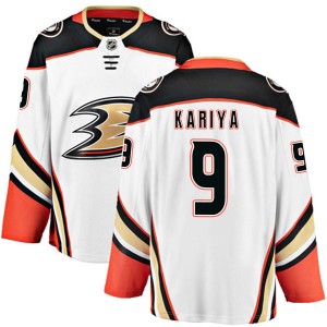 Youth Fanatics Branded Anaheim Ducks Paul Kariya White Away Jersey - Authentic